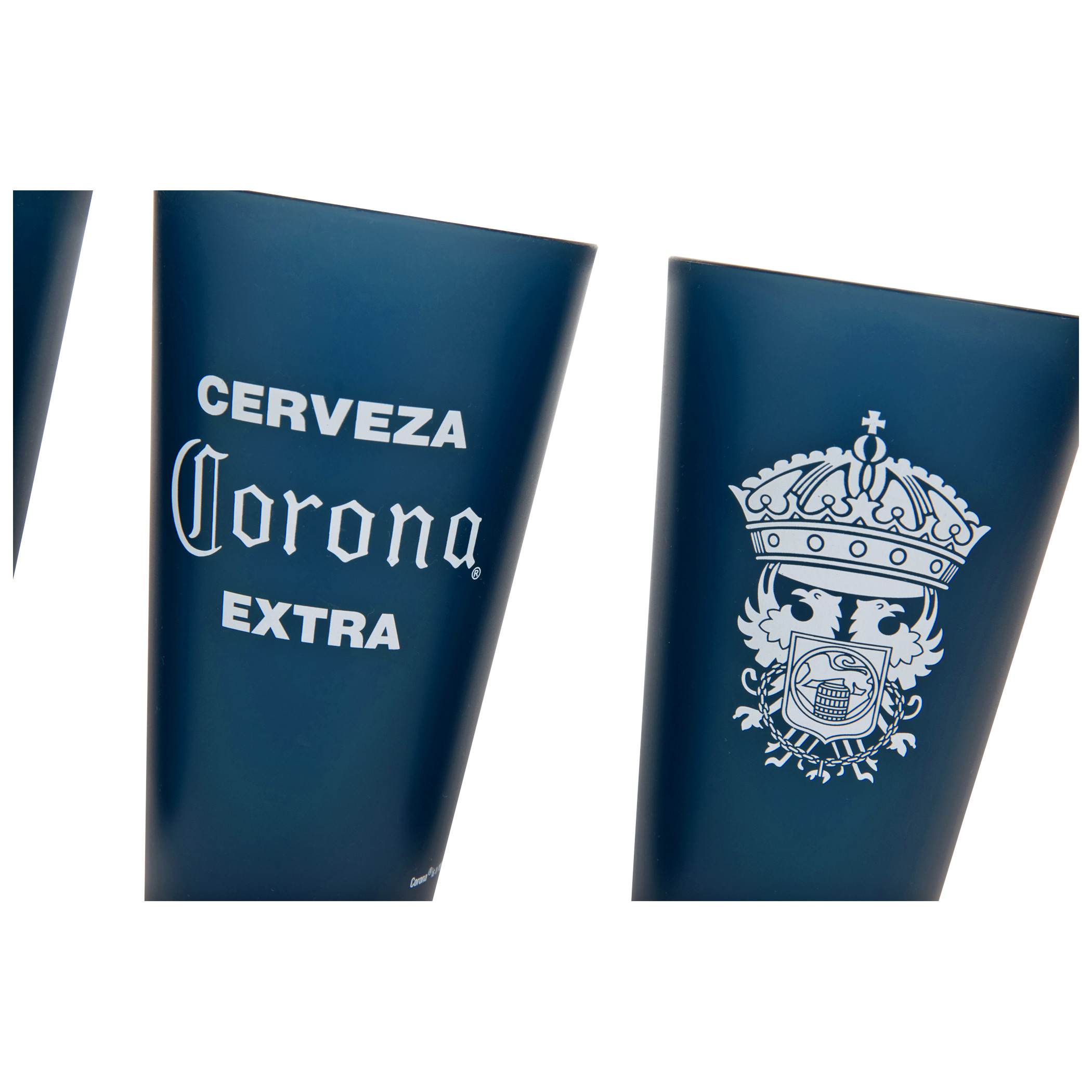 Corona Extra w/ Crown 4-Pack 20oz Cup Set